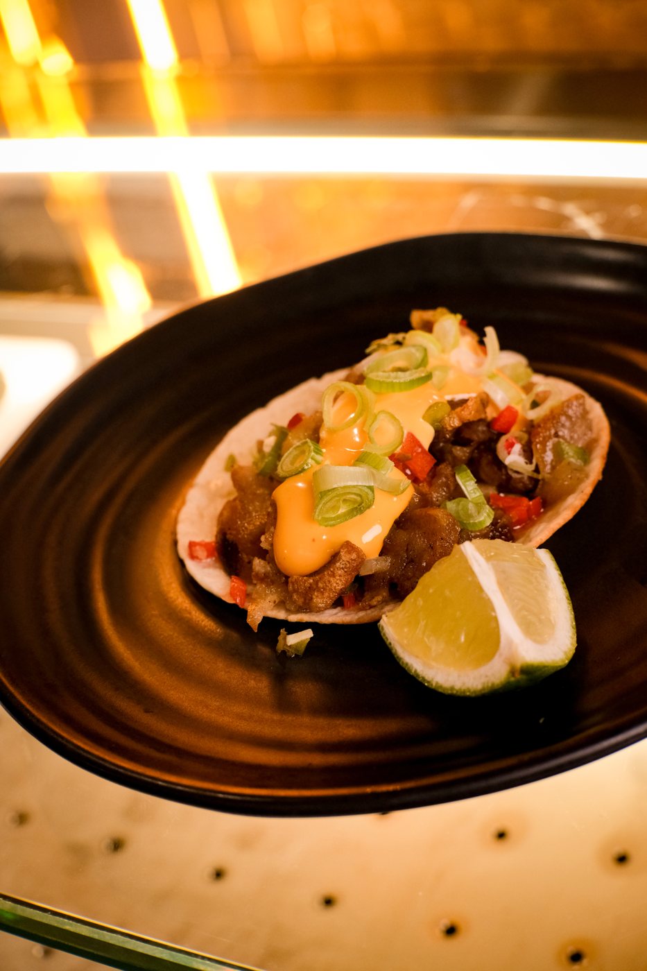 Tapa servida en La Barra de Ogrelo